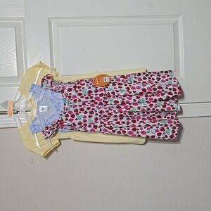 NWT girls Yummy Dress 3 pack size 5